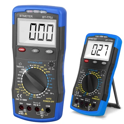 Digital Multimeter Vielfach-Messgerät Voltmeter Spannungsmesser Verweilwinkel DE - Bild 1 von 4