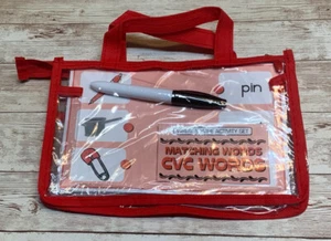 Bolsa ocupada - Juego de actividades para escribir y limpiar - Palabras coincidentes Palabras CVC - Aprendizaje  - Imagen 1 de 7