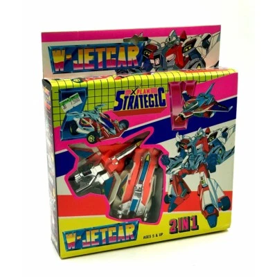 Vintage X Plan Strategic W. Jet Car Transformer Robot LH-733 Taiwan Made  NEW! - Image 1 of 4