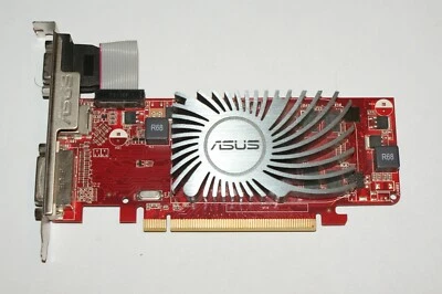 Asus Radeon HD5450 1 Gig HDMI/VGA/DVI PCIE EAH5450 Graphics Card - Image 1 of 3
