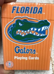 Tarjetas de juego de fútbol americano universitario de los Florida Gators producto con licencia oficial - Imagen 1 de 3