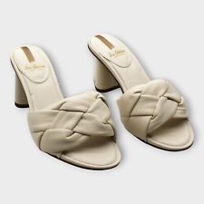 Sam Edelman Women Cream Sandals Best Sale Offer - Size 7.5