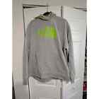 The North Face Hoodie Men's 2Xl Green Gray Pullover Logo Spellout Outdoors