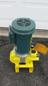NEW!! Milton Roy Chemical Metering Pump 11.3 gph 100 psi Reliance Electric RPM - Picture 1 of 12