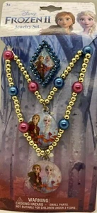 Disney Frozen II Set Costume Jewelry Necklace & Ring  ages 3+  Ships Free!! - Picture 1 of 5