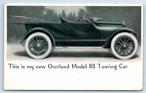 Postal This Is My New Overland Modelo 83 Touring Car c1916 - Imagen 1 de 2