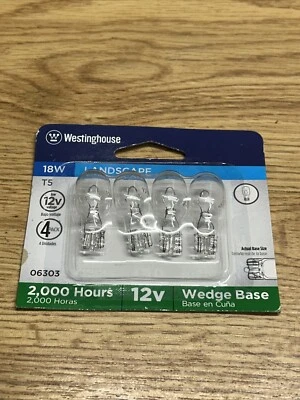 Lâmpada Westinghouse 0630300-18 Watt T5 paisagem incandescente baixa tensão - Imagem 1 de 4