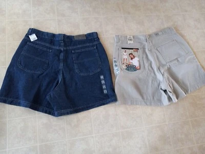 Riders High Rise Shorts Women's 18M Blue & Khaki  Lot of 2 NEW - Image 1 of 3