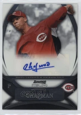 2010 Bowman Sterling Prospects Auto Aroldis Chapman #BSP-AC Auto - Image 1 of 2