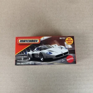 2025 Matchbox Power Grabs 2004 Maserati MC12 White - Picture 1 of 2