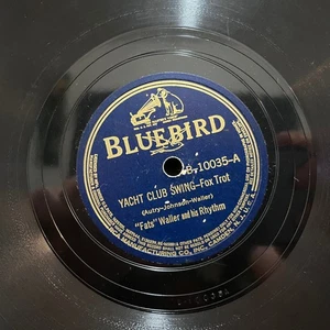 FATS WALLER - Yacht Club Swing (Label Error)(1938)- 10" Shellac 78RPM Record - V - Picture 1 of 4