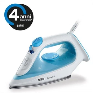 BRAUN SI1050BL FERRO DA STIRO 2000W SERBATOIO 220ML COLORE BLU/BIANCO - Foto 1 di 3