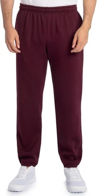 Pantalones deportivos Fruit of the Loom Eversoft polar con bolsillos, ajuste relajado, humedad Foto 1 de 4