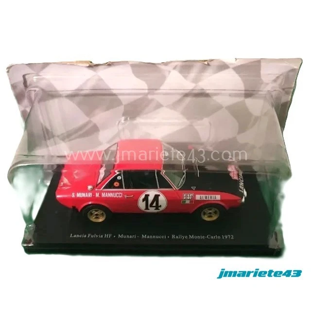 1:24  Lancia Fulvia HF de Sandro Munari - Montecarlo, 1972 - Immagine 1 di 1