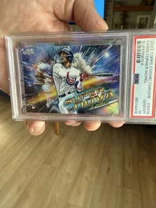 2023 Topps Cosmic Chrome #SN18 Christopher Morel RC - Supernova PSA 10 SSP - Picture 1 of 3