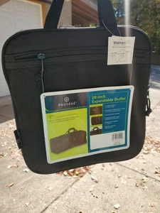 PROTEGE 28" Expandable Duffel Travel Bag Folds to Save Space - Picture 1 of 5