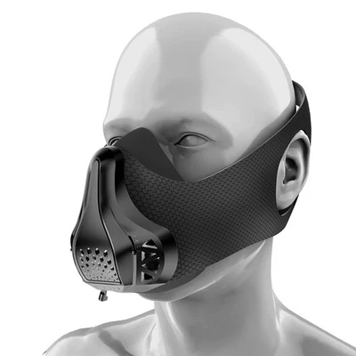 Workout Running  Mask Adjustable 48 Breathing Levels Air Resistance Sports Mask - Image 1 of 4