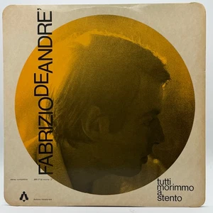 FABRIZIO DE ANDRE' - TUTTI MORIMMO A STENTO (33 RPM - ITALY - FIRST PRESSING) - Foto 1 di 5