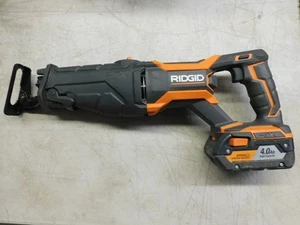 Ridgid R8642 18-Volt Cordless Reciprocating Saw with 4ah Battery - Nice - Picture 1 of 2