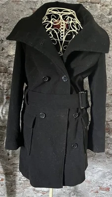 Moderner Buffalo Mantel / „Wollmantel“ „Filzmantel“ Gr. XS 34 - Bild 1 von 3