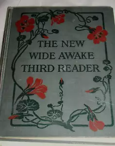 VINTAGE THE NEW WIDE AWAKE THIRD READER 1930 - Picture 1 of 1