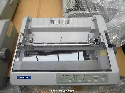 EPSON FX-890 USB Dot Matrix Printer 9-Pin Drucker MISSING REAR COVER & TRACTOR - Bild 1 von 3