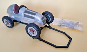 Schuco Studio 1050 Blechspielzeug Mercedes Rennauto mit Uhrwerk u. Zubehör 70er - Bild 1 von 8