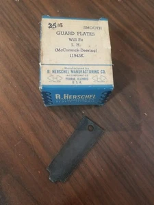 Herschel 15 Smooth Guard Plates Fits I.H. (McCormick-Deering) 11943K MB-1138-X4 - Picture 1 of 2