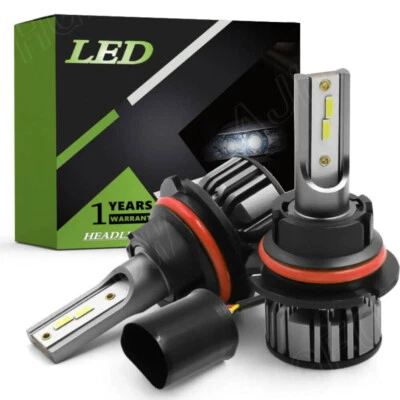 Para Ford Taurus Sedán 4 Puertas 3.0L 1992-2007 9007 Faro LED Bombillas Altas y Bajas 2x Foto 1 de 4