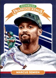 2020 Donruss #10 Marcus Semien DK - NM-MT