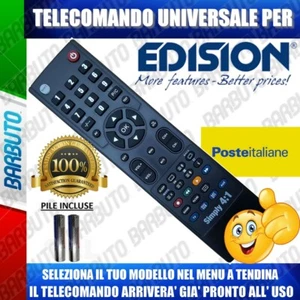 TELECOMANDO UNIVERSALE EDISION CLICCA IL TUO MODELLO LO RICEVERAI GIA PRONTO - Foto 1 di 2