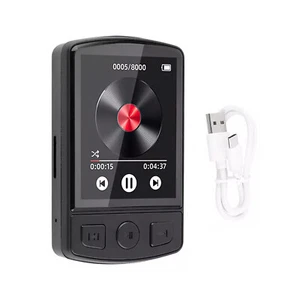 Wireless BT 5.0 MP3 Player W/Back-clip For Outdoor Sport For Entertainment - Picture 1 of 16