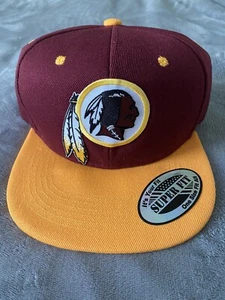 Classic Vintage Throwback Washington Redskins Skins Logo Snapback Cap / Hat NEW - Picture 1 of 4