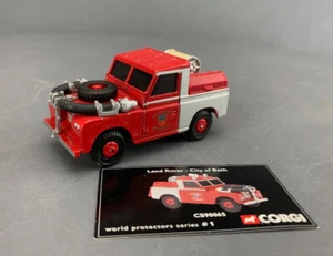 1:43 Corgi FIRE HEROES Land Rover - Fire Truck - City of Bath D1497 - Picture 1 of 7