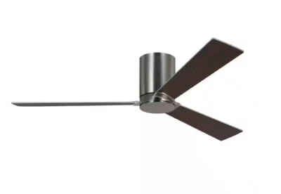 Generation Lighting Rozzen 52 英寸 Hugger 吊扇拉丝钢 3RZHR52BS — 第 1/3 张图片