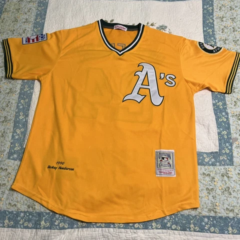 RICKEY HENDERSON OAKLAND A’S JERSEY MEDIUM!!!! Cover