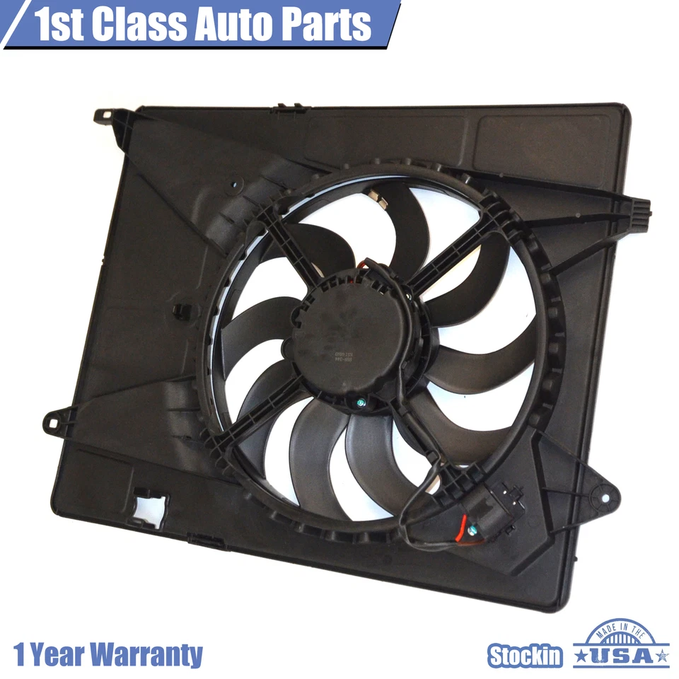 Conjunto de ventilador de refrigeración del radiador del motor para Chevrolet Trax 2014-2018 1,4 L 4 cilindros Foto 1 de 4