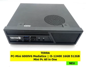 TERRA PC-Mini 6000V6 Mediatixx | i5-12400 16GB 512GB Mini Pc Computer | NEU - Bild 1 von 17