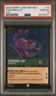 Cheshire Cat FOIL PSA 10 Disney Lorcana The First Chapter 71/204 Not All There