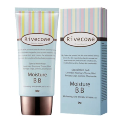 Rivecowe BB Cream Perfect Cover Moisture 40ml SPF43 Sunscreen / Free Gift - Image 1 of 4