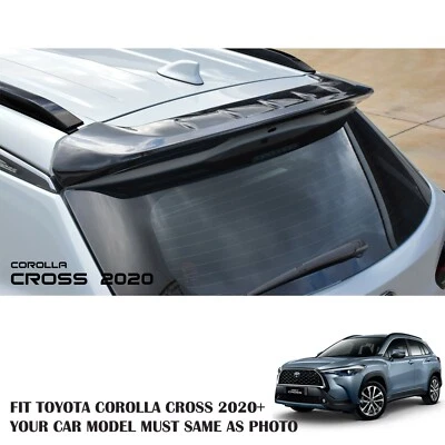 Задний спойлер крыло неокрашенный ABS подходит для внедорожника Toyota Corolla Cross 2020 2021 2022 годов выпуска - Изображение 1 из 3