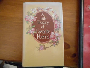 VTG 1978 A Little Treasury Of Favorite Poems Book Avenel HC DJ English American - Bild 1 von 4