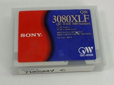 Sony QW 3080XLF 2 GB QIC-Wide Data Cartridge - Image 1 of 3