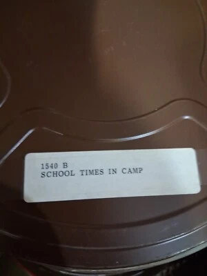 16mm educational film: SCHOOL TIMES IN CAMP - Imagem 1 de 2