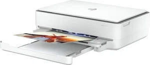 HP Envy 6055 All-in-One Wireless Color Inkjet Printer-White 30-Day Warranty - Picture 1 of 4