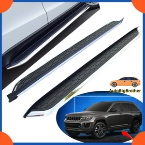 Fits for Jeep Grand Cherokee 2021-2023 Side Steps Pedal Running Board Nerf Bar - Picture 1 of 12