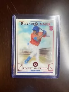 2024 Panini Boys of Summer - Ronny Mauricio #63 Red /149 (RC) - Bild 1 von 2