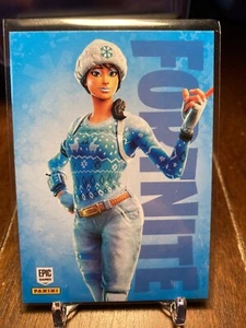Panini Fortnite Series 3 Frozen Nog Ops #229 Frozen Outfit USA Base Card - Picture 1 of 2