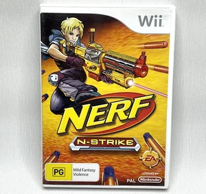 Nintendo Wii Nerf N-Strike Inc Manual Mint Disc PAL with Tracked Post - Picture 1 of 7