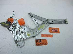 WINDOW MOTOR REGULATOR GLASS LIFT POWER PASSENGER R RH 94-02 SAAB 900 9-3 2 DOOR - Picture 1 of 4